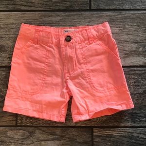Girls orange shorts [Carter’s, 3T]